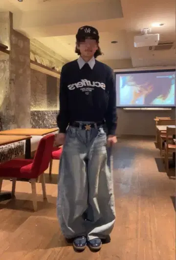 남성용 배기 팬츠