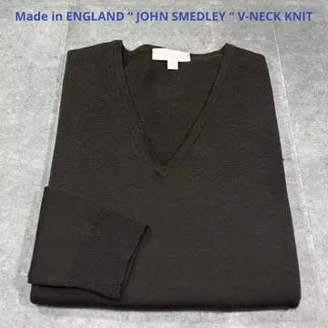 [새상품급] 잉글랜드제 존스메들리 V넥 니트 하이퀄리티 S
