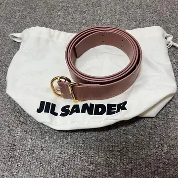 미사용 새상품 질 샌더 핑크 벨트