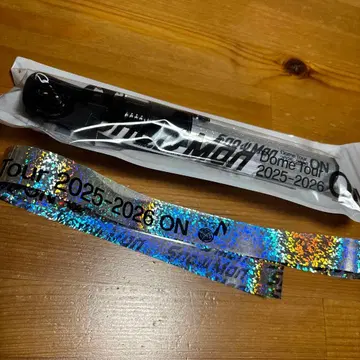 SnowMan 응원봉 ON 은색 테이프 덤 포함