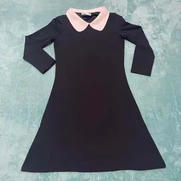 화이트 카라, 블랙 원피스 안감 포함