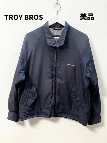 TROY BROS 네이비 집업 자켓