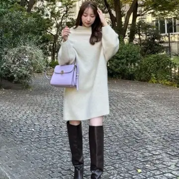 frayid 니트 원피스