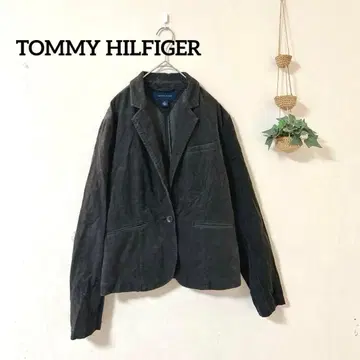 타미힐피거 다크 브라운 테일러드 자켓 M