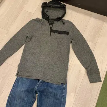 BANANA REPUBLIC 슬림 데님과 후드티 세트