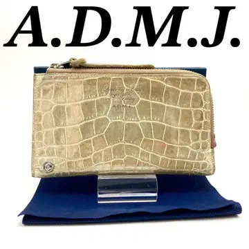 악세소와 드 마드모아젤 장지갑 악어 엠보싱 베이지 71113