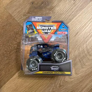 한정판 Monster Jam Grave Digger 미니카