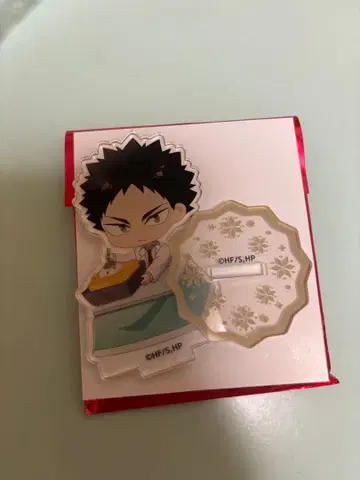 하이큐!! 스마일 베이스 카페 누쿠누쿠 스타일 아크릴 스탠드 이와이즈미