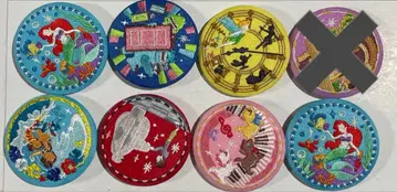 디즈니 캐릭터 자수 캔뱃지 7종