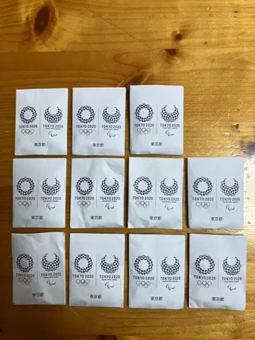 도쿄 올림픽 패럴림픽 2020 기념 마그넷 배지 [미사용 새상품]