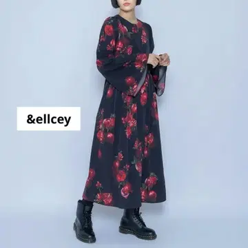 ellcey 앤드엘씨 석류 원피스