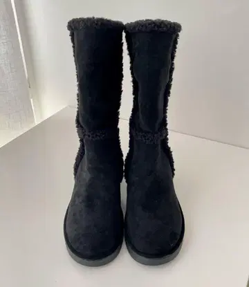 보아 플리스 롱 부츠