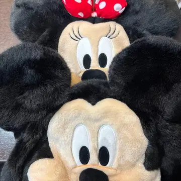 TDR 디즈니 복슬복슬 미키 미니 팬 캡