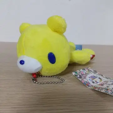 새상품 그루미 척스GP 탈그루미 봉제 인형 마스코트 옐로우 컬러