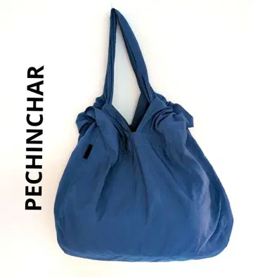 PECHINCHAR 나일론 토트백 블루