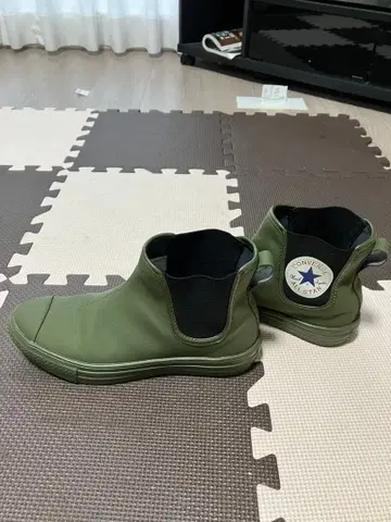 컨버스 24cm 방수 숏부츠