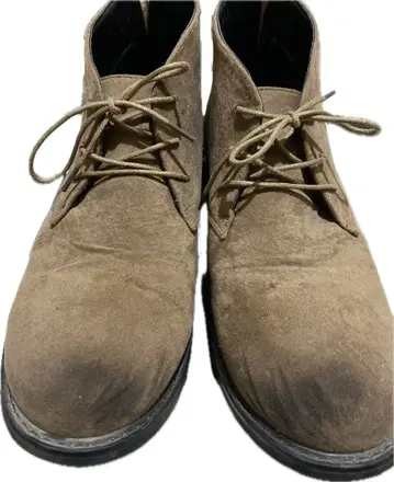 한정 가격 부츠 신발 25.5cm 스웨이드