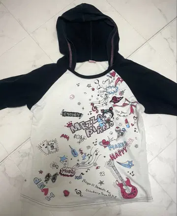 MEZZOPIANO 후드 부착 긴팔 트레이닝복 140