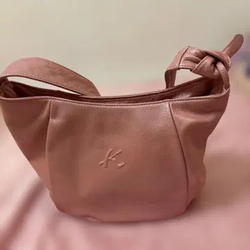 핑크 가죽 백 KITAMURA