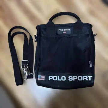 POLO SPORT 숄더백 블랙 90s