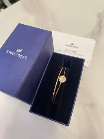 Swarovski 라운드 크리스탈 팔찌