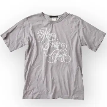 NEXUS7 넥서스세븐 반팔 T셔츠 프린트 그레이 SNAKE