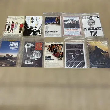s29298. 엽서 10점, 영화 포스터 컬렉션