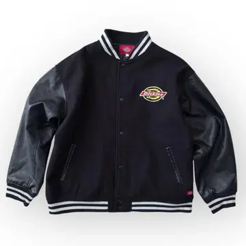 Dickies 데키즈 바시티 자켓 블랙 L 사이즈 자수 로고