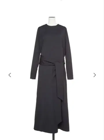 [ chieko+ ] 원피스 블랙 36 calm one-piece