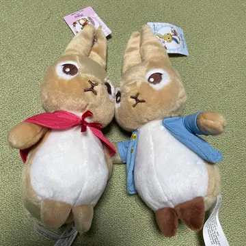 피터 래빗 봉제 인형 2체 세트