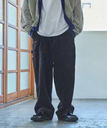 [ 코듀로이 와이드 팬츠 ] niko and -