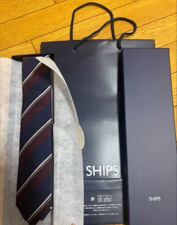 [즉시 발송] [새상품] Stefanobigi 네이비 넥타이 SHIPS