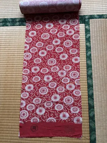 옷감 하마 크레이프 원단 순수 실크 미사용