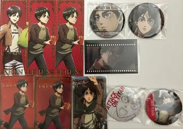 진격의 거인 엘렌 캔뱃지 WIT 가라오케의 철인 오로라 아트 컬렉션