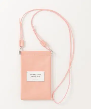 beautiful people 숄더백 핑크