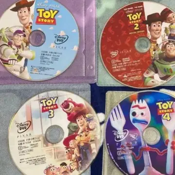 토이 스토리 본편 DVD 4작품