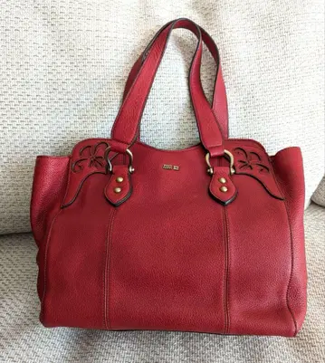 안나수이 ANNASUI 가죽 소가죽 토트백