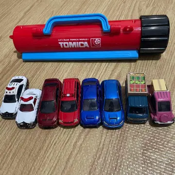 토미카 뱅글뱅글 맵 휴대하기 여행 미니카 경찰차