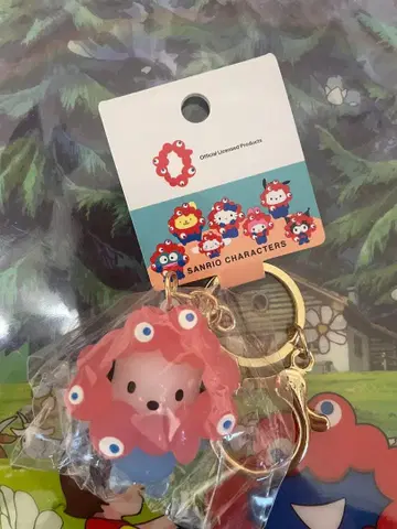 산리오 미야쿠미야쿠 변신 입체 마스코트 키링 포차코