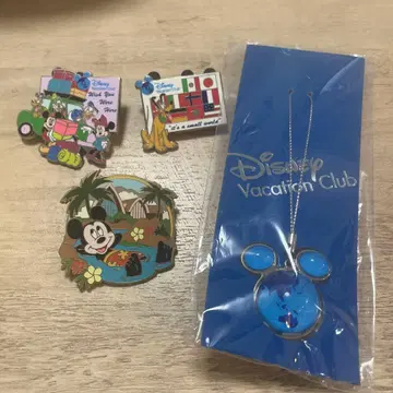 디즈니 바케이션 클럽 핀 배지 세트