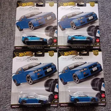 핫휠 NISSAN SKYLINE GT-R V-SPEC II 4대