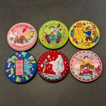 디즈니 자수 캔뱃지