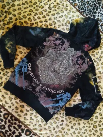 CHRISTIAN AUDIGIER 집업 후드티 그래픽