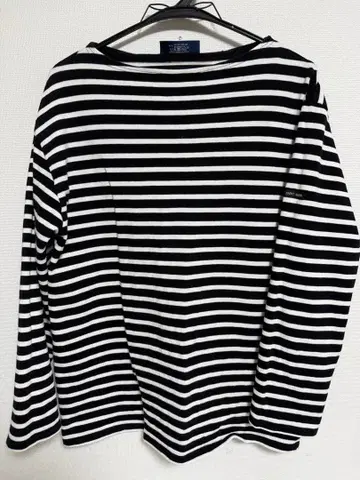 세인트 제임스 컷앤소 블랙 화이트 스트라이프