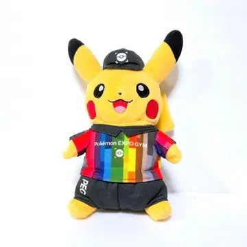 포켓몬 EXPO 짐 한정판 피카츄 봉제 인형