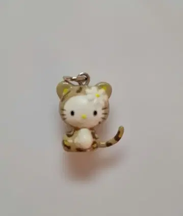 초레어 헬로키티 표범 무늬 마스코트 참 희귀 뿌리 달린