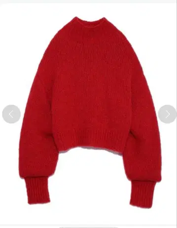 모헤어 니트 풀오버