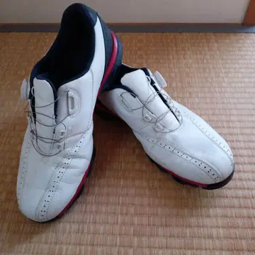 Mizuno 골프화 화이트/네이비/레드