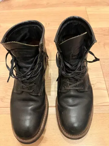 RED WING SHOES 9160 블랙 부츠