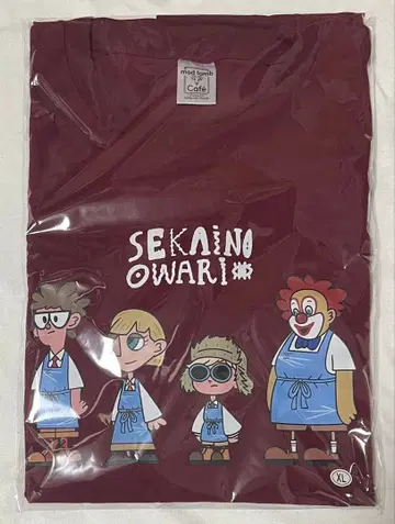 SEKAI NO OWARI 롱 T셔츠 mad lamb cafe XL